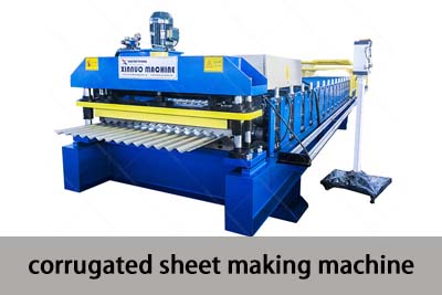 corrugated-sheet-making-machine
