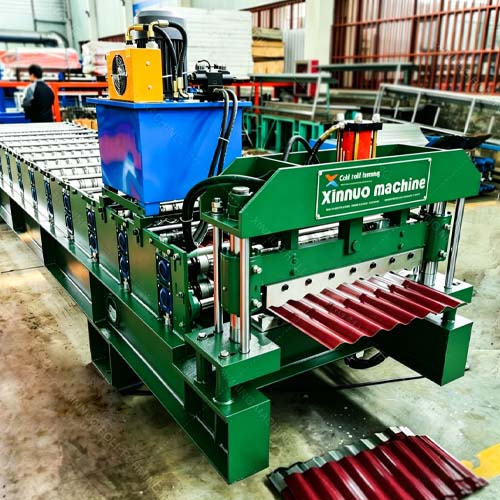 corrugated-sheet-forming-machine