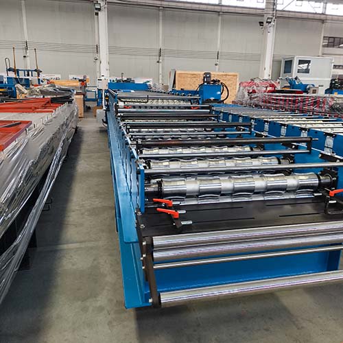 corrugated roof machine