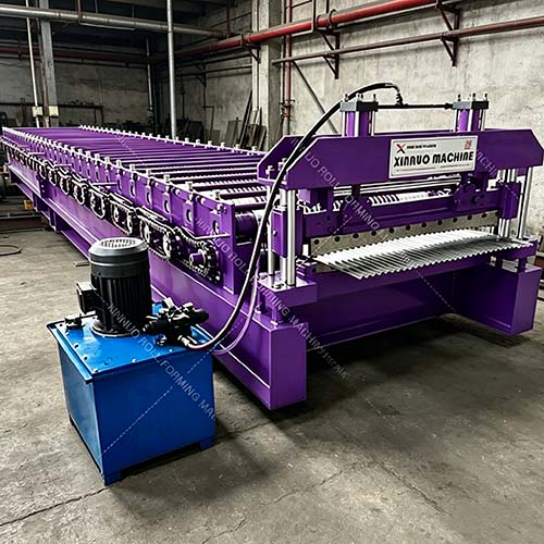 corrugated sheet rolling machine
