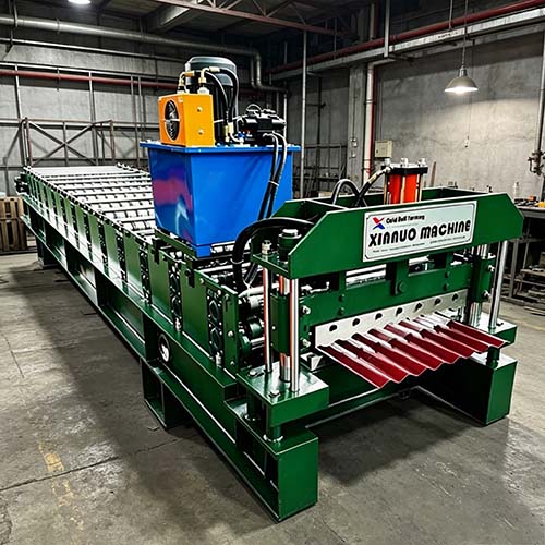 corrugated sheet rolling machine