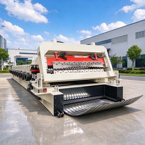 Equipamento para fabricação de painéis de aço para silos