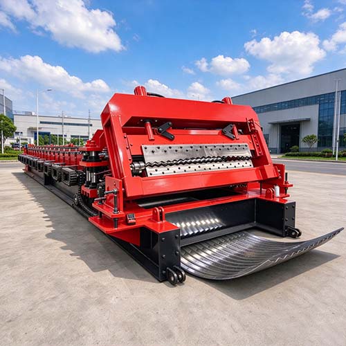 M&aacute;quina para produ&ccedil;&atilde;o de pain&eacute;is met&aacute;licos para silos