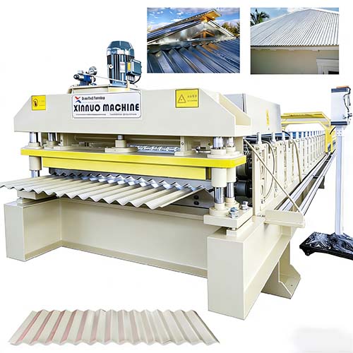 corrugated roof sheet making machine price