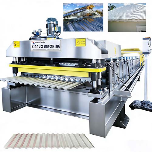 corrugated roofing machine