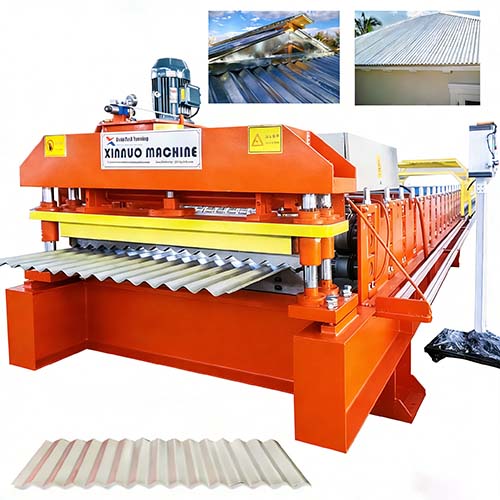 corrugated sheet roll forming machine