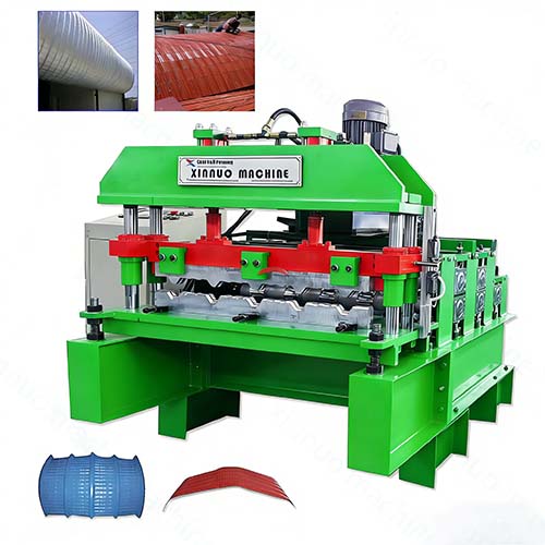 panel curving machine