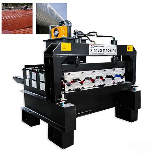roof sheet crimping machine