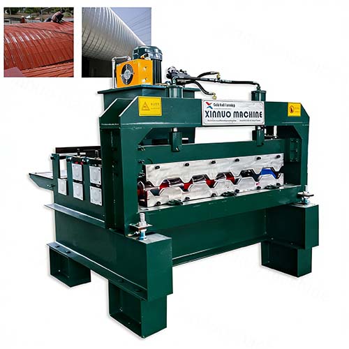 roofing sheet crimping machine
