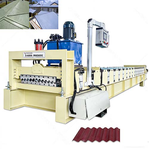 corrugated sheet bending machine