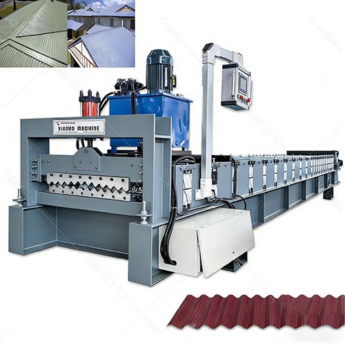 metal corrugated machine