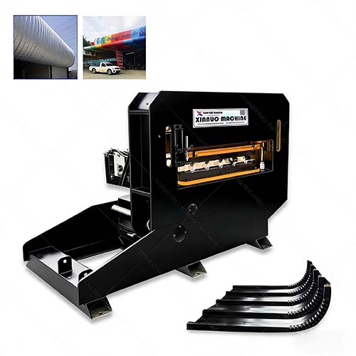 roofing sheet crimping machine
