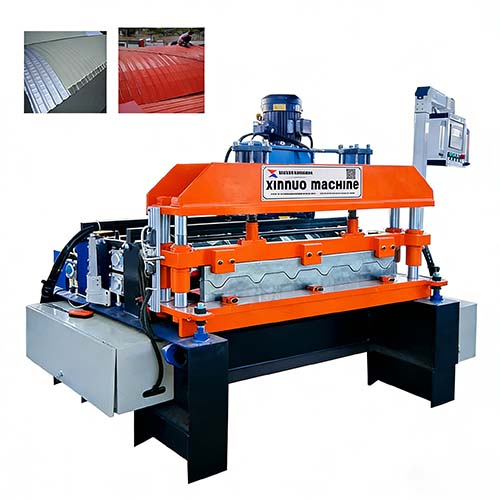 roof panel curving machine