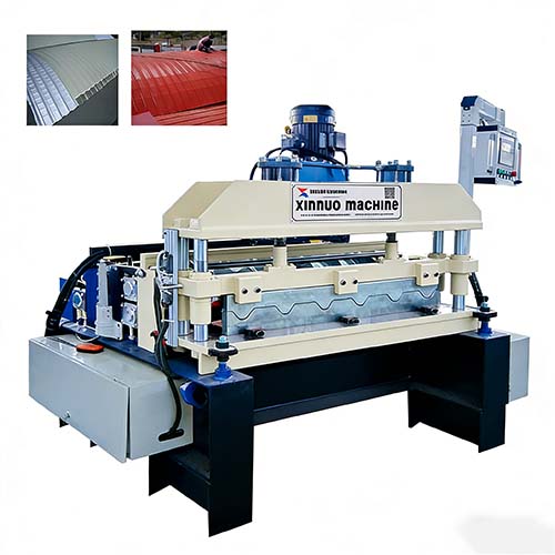roofing sheet crimping machine