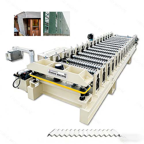 corrugated roof roll forming machine