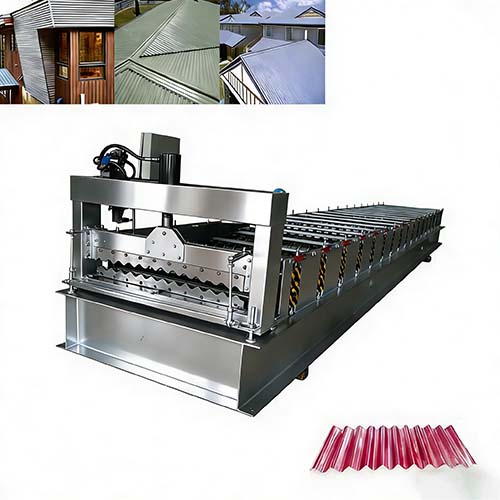 corrugated metal machine