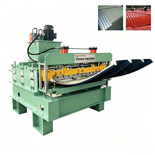 hydraulic roof panel curving machine