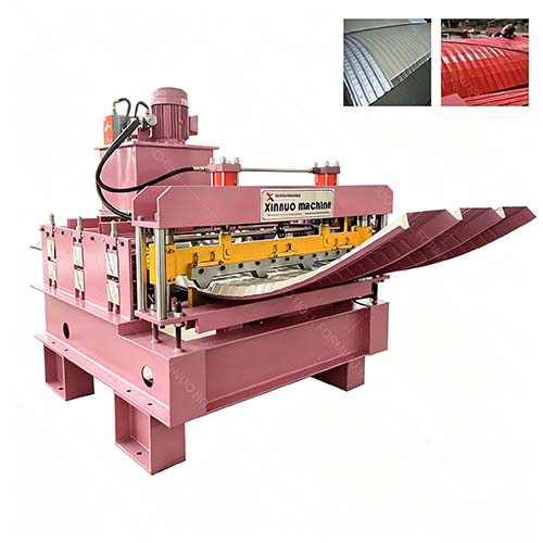 roof sheet crimping machine