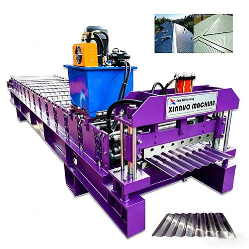 metal corrugated machine