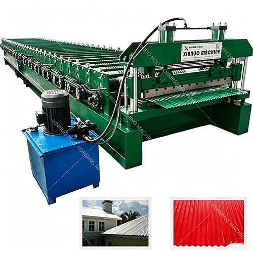 corrugated roofing sheet forming machine