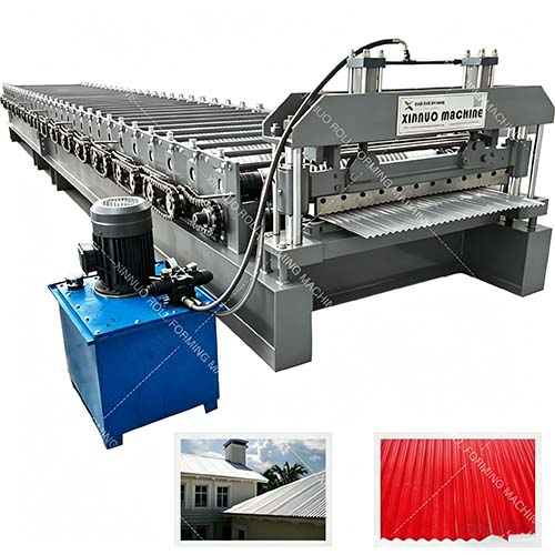 corrugated sheet bending machine