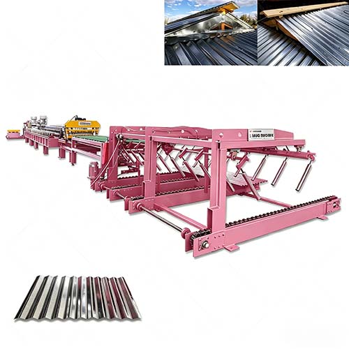 corrugated metal rolling machine