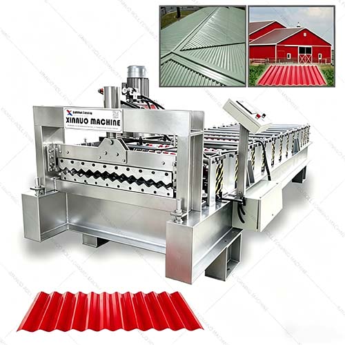 corrugated roof sheet making machine
