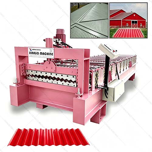 corrugated roofing sheet forming machine