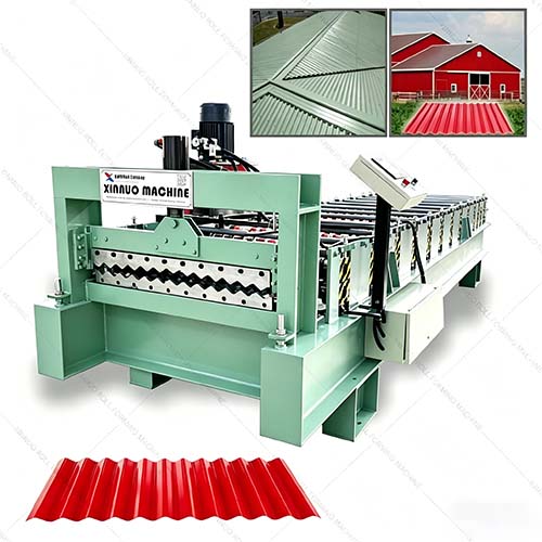 corrugated sheet forming machine