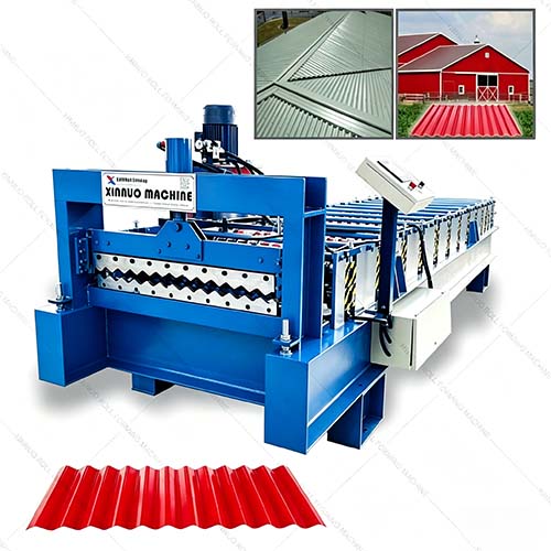corrugated sheet machine