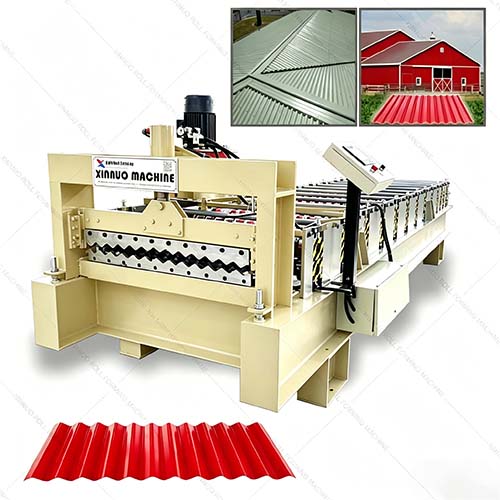 corrugated sheet rolling machine