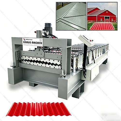 metal corrugated machine