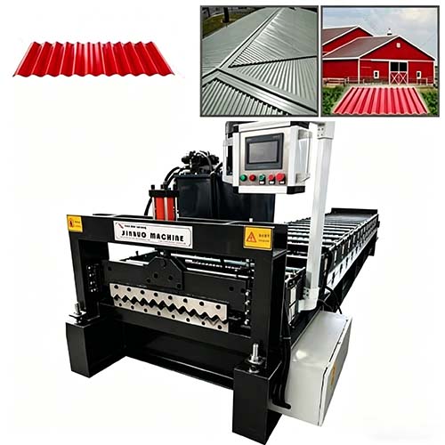 Industrial Corrugated Roof Sheet Making Machine for Steel Roofing Manufacturing and High-Volume Production Lines