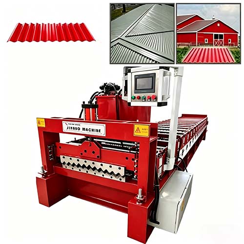 Industrial Corrugated Sheet Bending Machine for Curved Roofing and Steel Structure Fabrication Projects