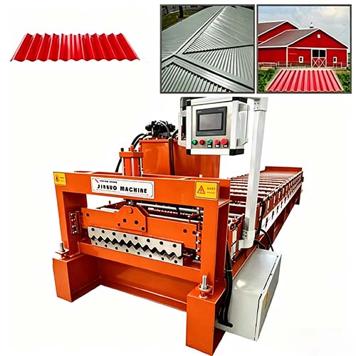 High-Precision Corrugated Sheet Forming Machine for Industrial Roofing and Steel Panel Manufacturing Lines