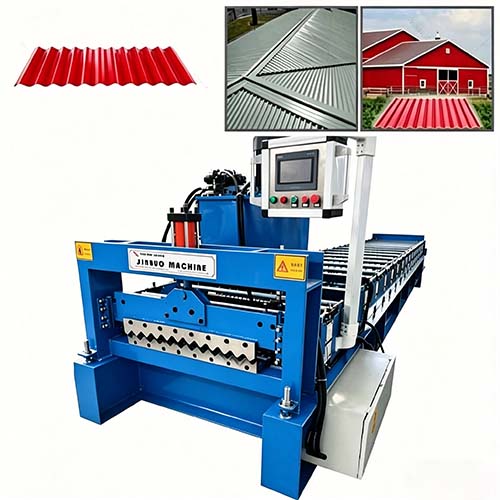 Industrial Corrugated Sheet Rolling Machine for High-Volume Roofing Panel Manufacturing Lines