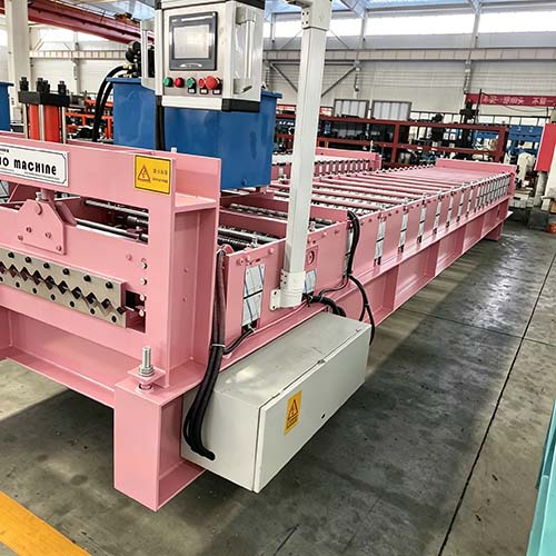 Corrugated Steel Panel Roll Forming Machine for Industrial Roofing and Wall Cladding Manufacturing Lines