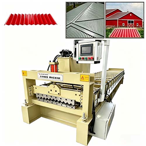 Industrial Metal Corrugated Machine for Steel Roofing and Wall Panel Manufacturing Lines