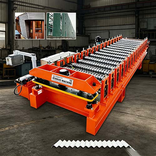 Industrial Corrugated Iron Machine for Steel Roofing Sheet Manufacturing and Large-Scale Production Lines