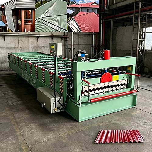 Corrugated Sheet Forming Machine for Industrial Roofing Panel Manufacturing and Steel Structure Production Lines