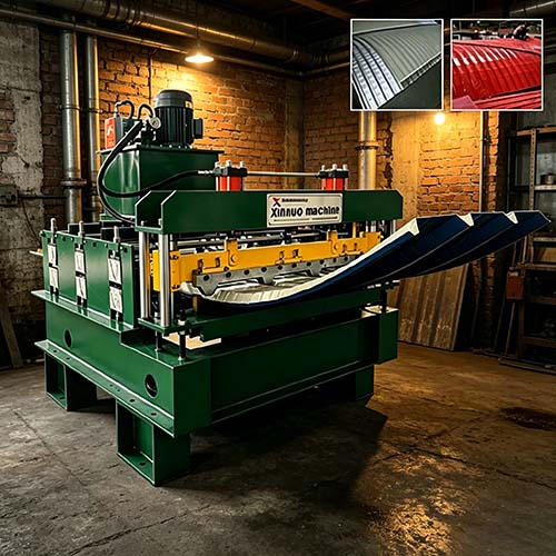 Corrugated Iron Curving Machine for Sale – Industrial Metal Roofing Arc Forming System for Steel Structure Projects