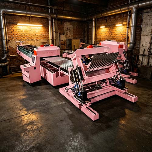 Metal Silo Rack Post Machine