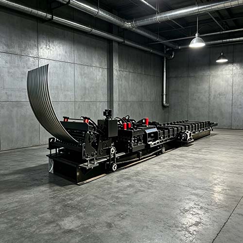Metal Silo Rack Post Machine