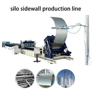 silo roof roll forming machine