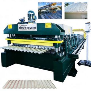 corrugated iron making machine