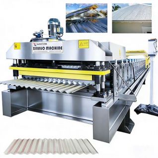 corrugated roofing machine