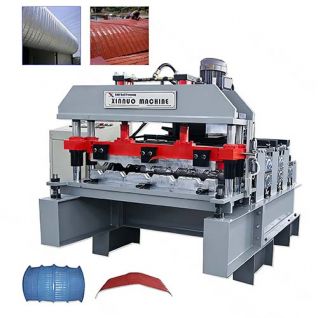 curve roof machine