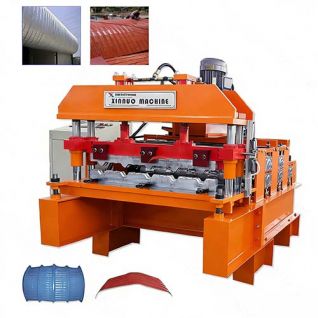 curve roofing sheet machine
