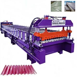 corrugated roof roll forming machine