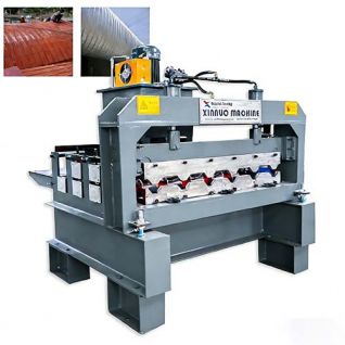 corrugated iron curving machine